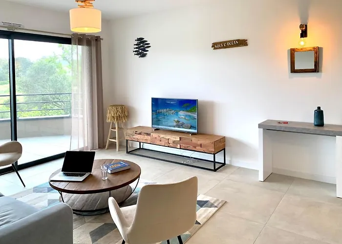 T3 4 étoiles 4/6 Personnes Vecchio Apartahotel Porto Vecchio